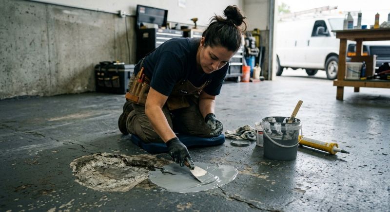 Basement Floor Epoxy Service in Woodbridge, VA